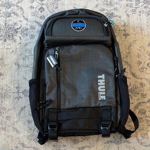 NEW Thule Stravan 16” Laptop Backpack - one size - grey nylon